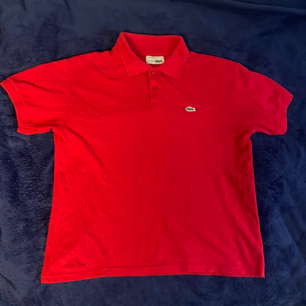 Polo Lacoste Red